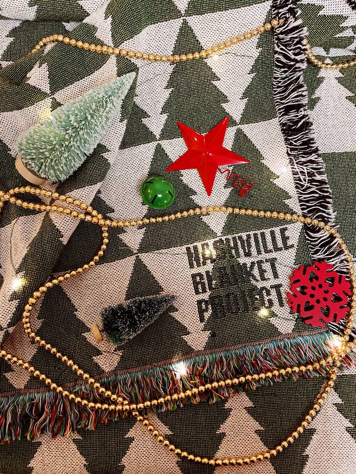 Evergreen Blanket for wholesale by Faircloth