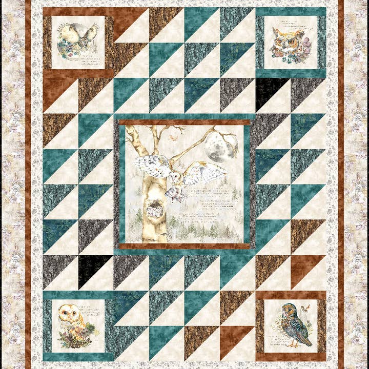 The Whimsical Workshop - Wholesale Quilt - Feathered Grace Quilt Pattern