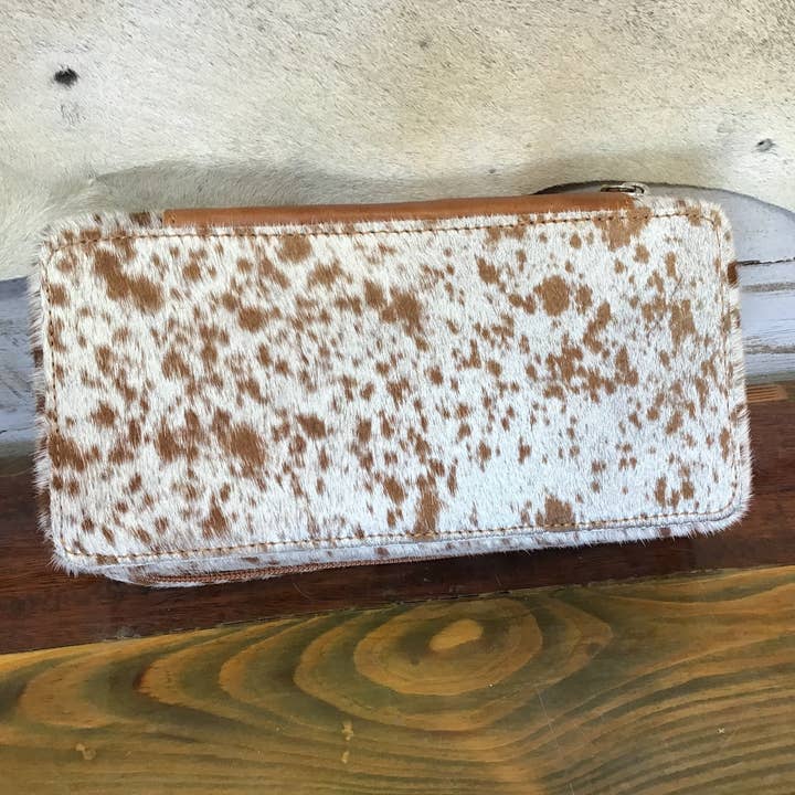 Rocken JV Design - Wholesale Jewelry Box/Organizer - Rectangle Cowhide Jewelry Case0