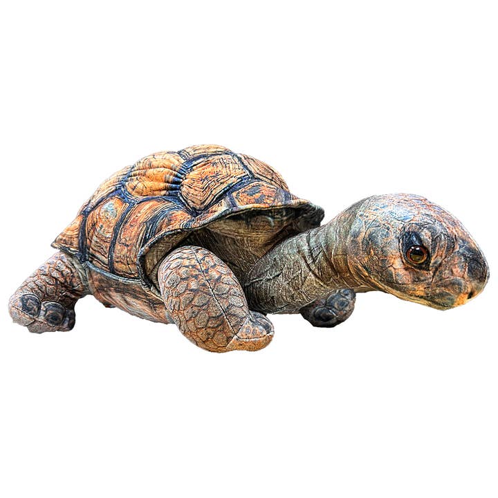 Galapagos Giant Tortoise Plush 17.7" Stuffed Animal for wholesale by Texas Toy Distribution