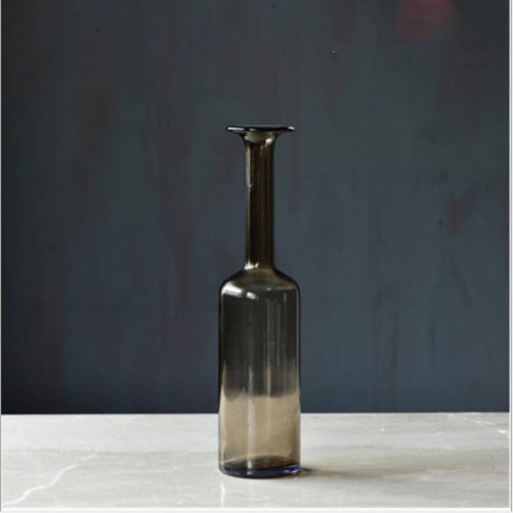 Noah Decoration – wholesale Vas – Grå/brun glasvas