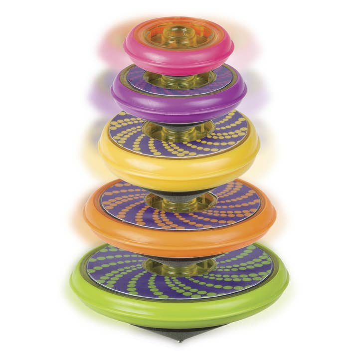 Toysmith - Wholesale Toy Set - Kids - Toysmith Super Stacking Tops Kit3