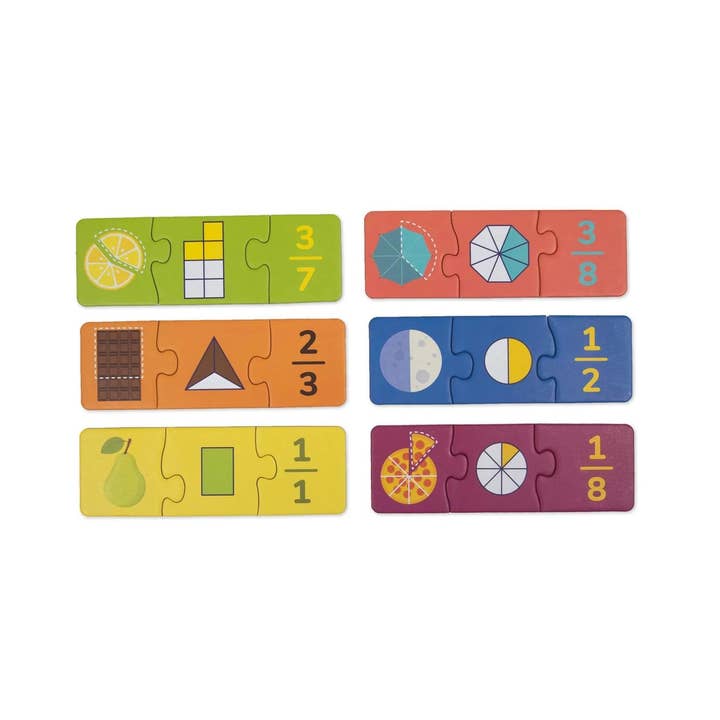 ambarscience - Wholesale Puzzle - Kids - Math Puzzles - Fractions (6+)1