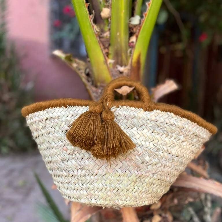 craftberber - Wholesale Beach Bag - Personalized straw bag with pompoms, Straw beach bag3