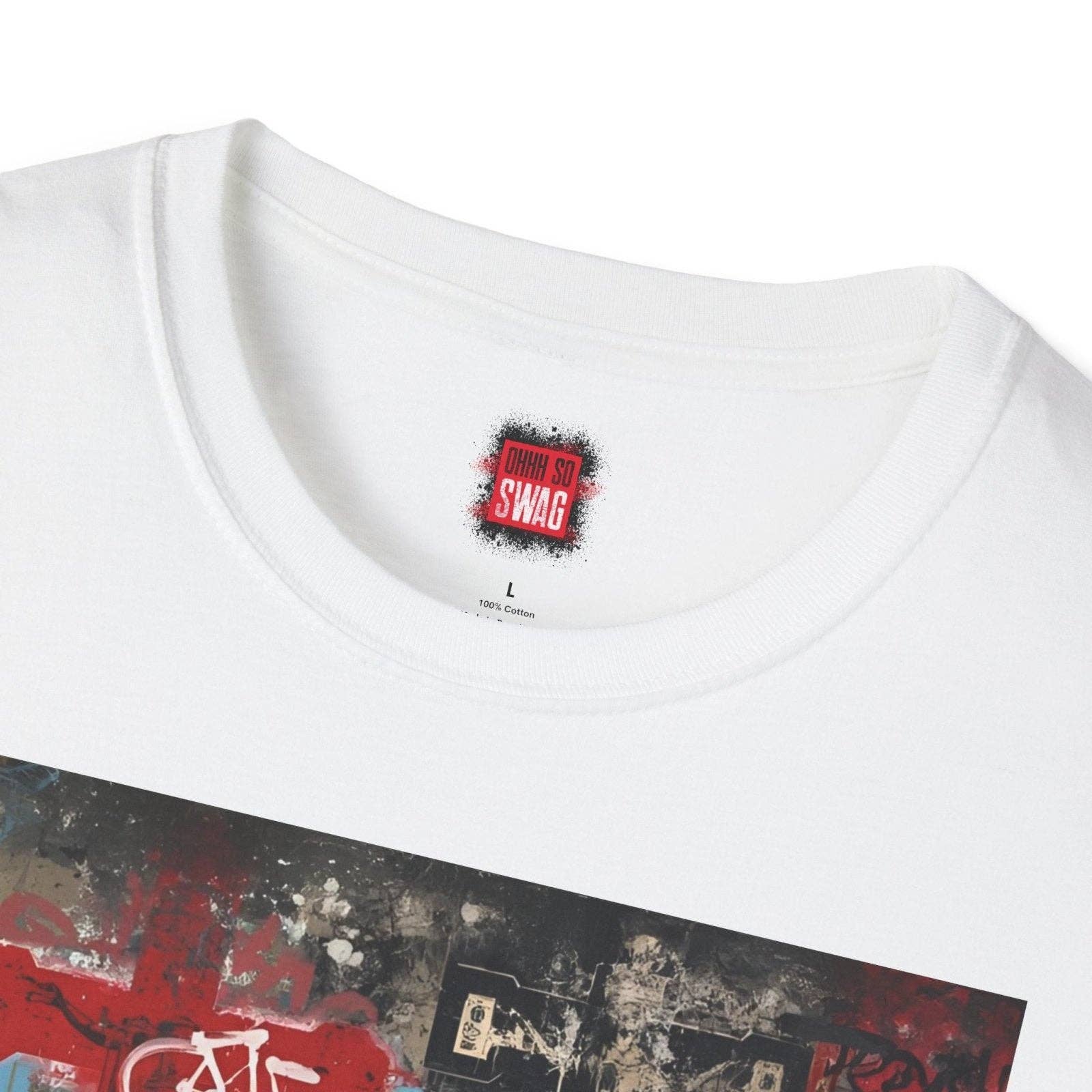 Ohhh So Swag - Wholesale Screen Printed T-Shirt - Unisex - Colour Faith-Inspired Graffiti Unisex Christian T-shirt | CA2