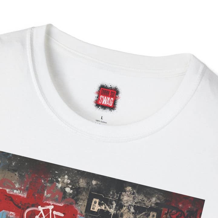 Ohhh So Swag - Wholesale Screen Printed T-Shirt - Unisex - Colour Faith-Inspired Graffiti Unisex Christian T-shirt | CA2