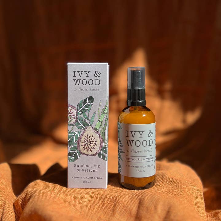 Ivy & Wood - Wholesale Room & linen spray - Botanical: Bamboo, Fig & Vetiver Room Spray1