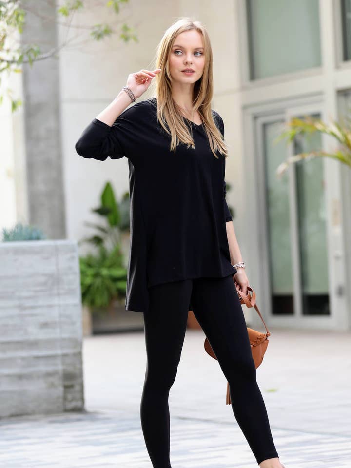 "..._ Microfiber Loungewear 2pc Set As shown for wholesale by 42POPS