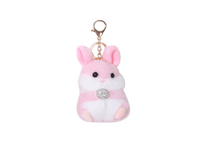 Nima Accessories Inc - Wholesale Sleutelhanger - Dames - Pluche Hamster Mode Sleutelhanger1