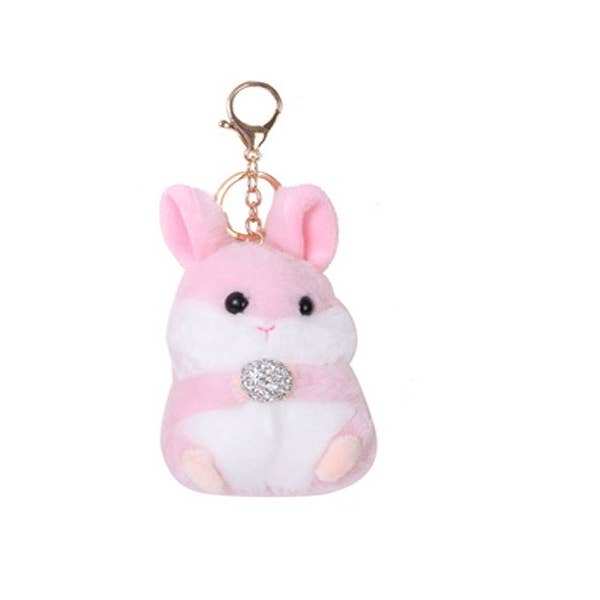Nima Accessories Inc - Venta al por mayor Llavero - Mujer - Llavero de Moda con Hámster de Peluche1