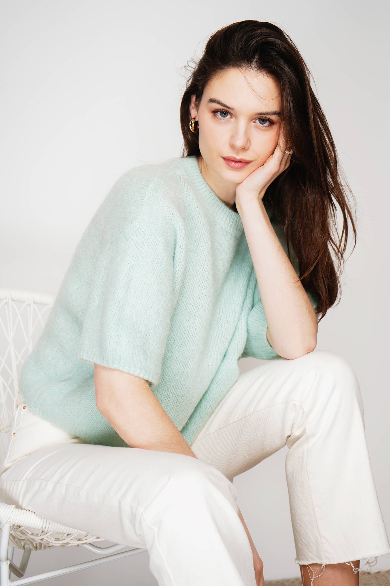 NOELINE – wholesale Pullovertröja - Dam – 6004 barnmohair- och ulltröja47