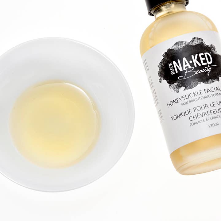 Toner visage chèvrefeuille pour la vente par Buck Naked Beauty