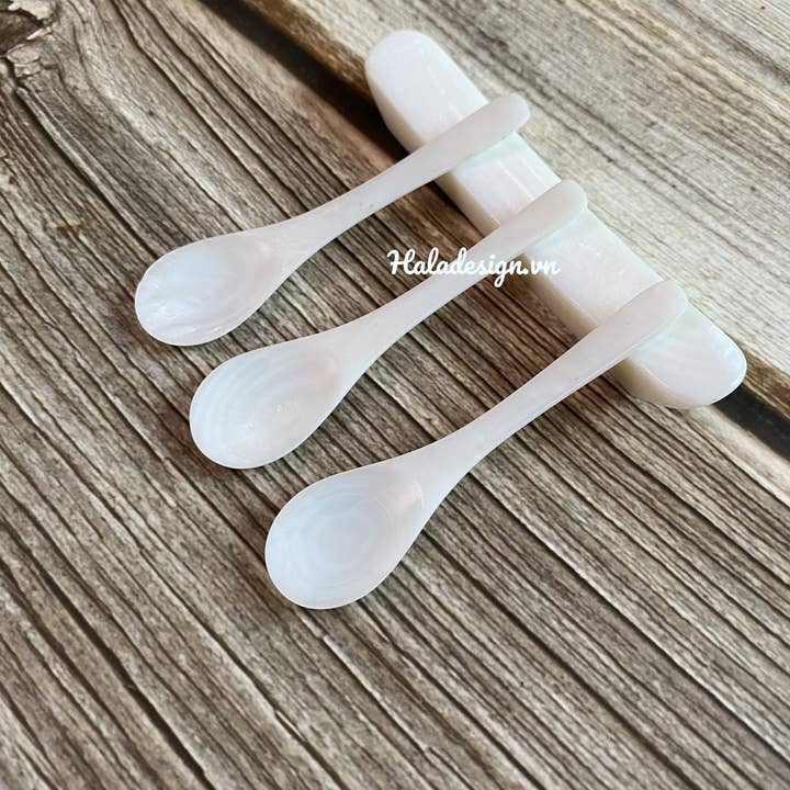 Hala Design - Vendita all'ingrosso Cucchiai (posate) - Cucchiaio da caviale in madreperla personalizzato