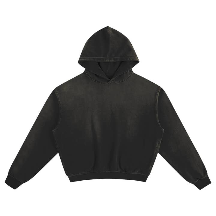 Plair Gewogen Sunfade Boxy Hoodie voor wholesale door Plair