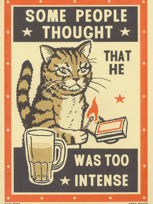 Troppo intenso per la vendita all'ingrosso da parte di Arna Miller Illustration