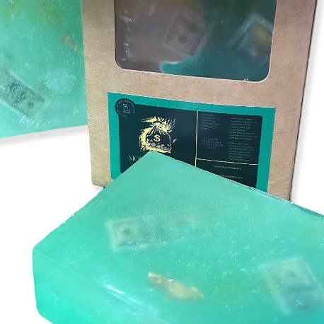 WaterBruja - Vente Pains de savon - Savon de dessin d'argent, lavage de potion d'argent, savon de prospérité6