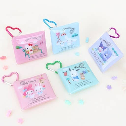 K-Wonderland - Wholesale Sleutelhanger - Dames - Sanrio Milky knoopetui met sleutelhanger en portemonnee8