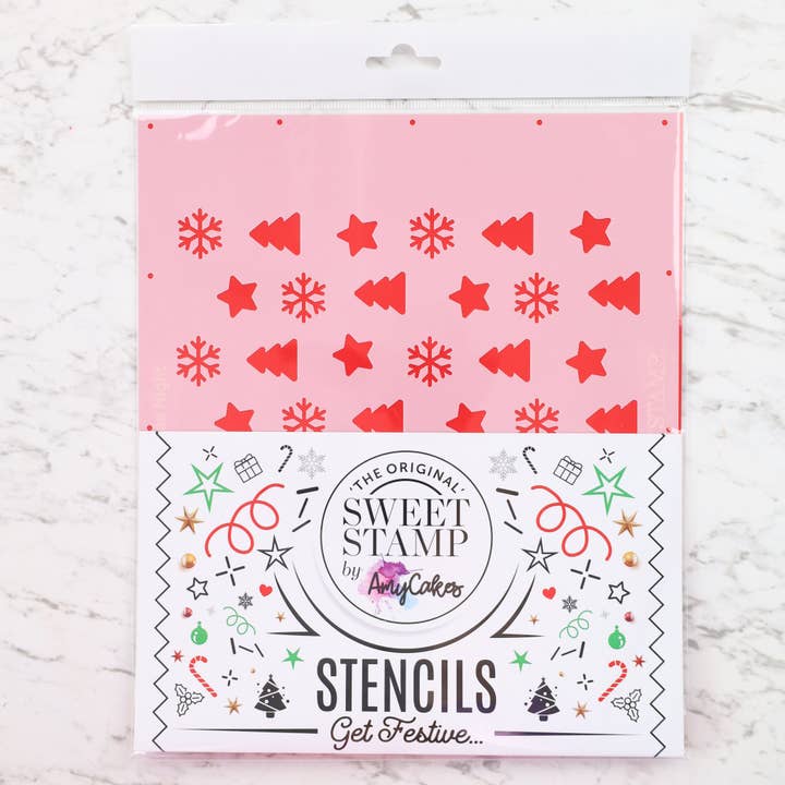Plantilla de Estampado Dulce - Noches de Navidad para venta al por mayor de Sweet-Stamp