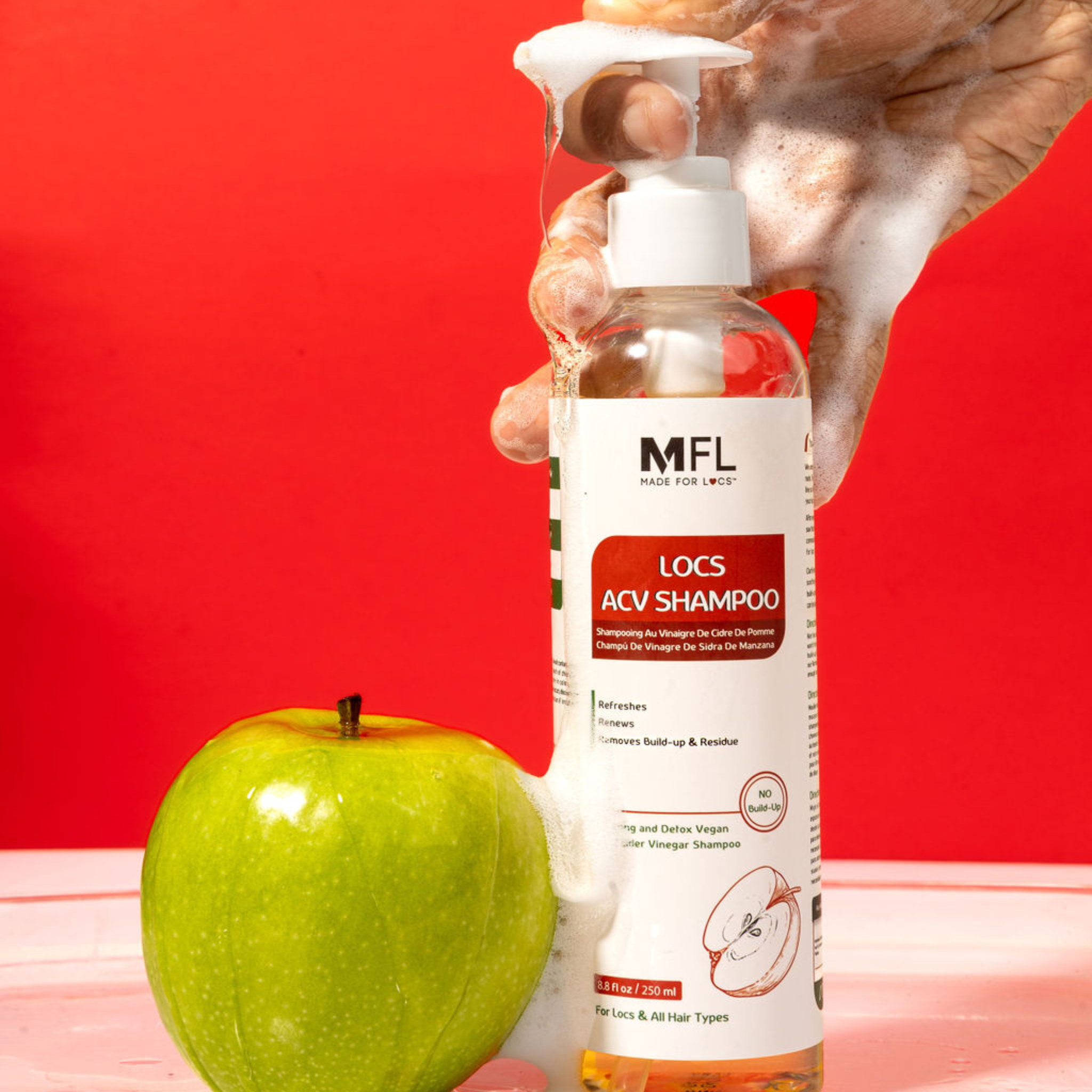 Made For Locs - Wholesale Hair Shampoo - Locs Vegan Apple Cider Vinegar Shampoo |  8 oz2