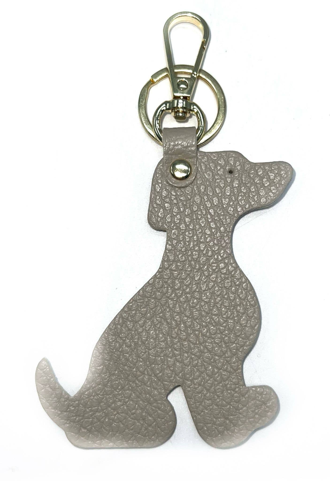 LINETA – wholesale Nyckelringar - Dam – PTC-1 Nyckelring i syntetläder med hundmotiv2