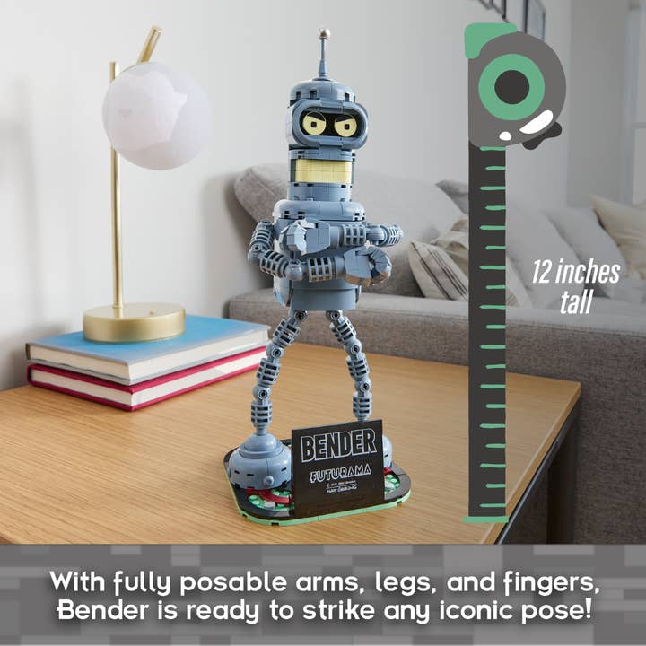 Brickcraft - Wholesale Building Set - Kids - Futurama Bender Brick Building Figure7