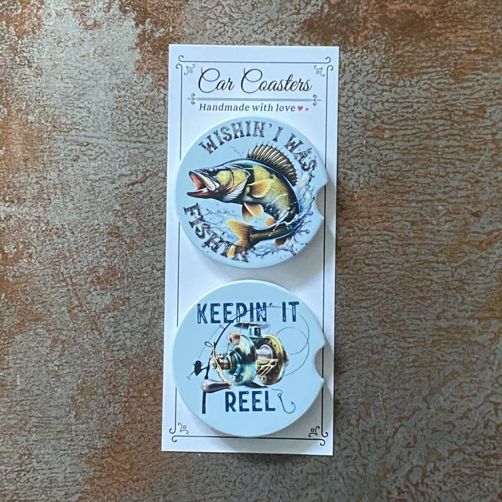 Keepin' It Reel Porta-copos para Carro por atacado de Cut-n-rust LLC