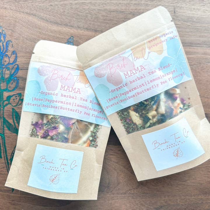 Birch Tea Co. - Wholesale Losse thee - Mama - Citrus + Floral biologische theemix met losse bladeren