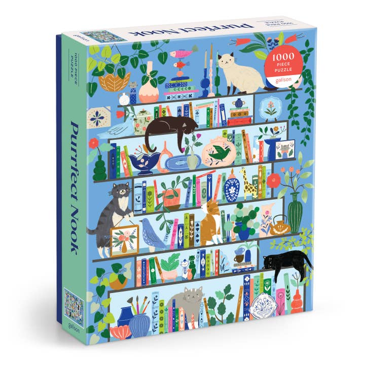 Chronicle Books - Wholesale Puzzle - Adult - Purrfect Nook 1000 Piece Puzzle