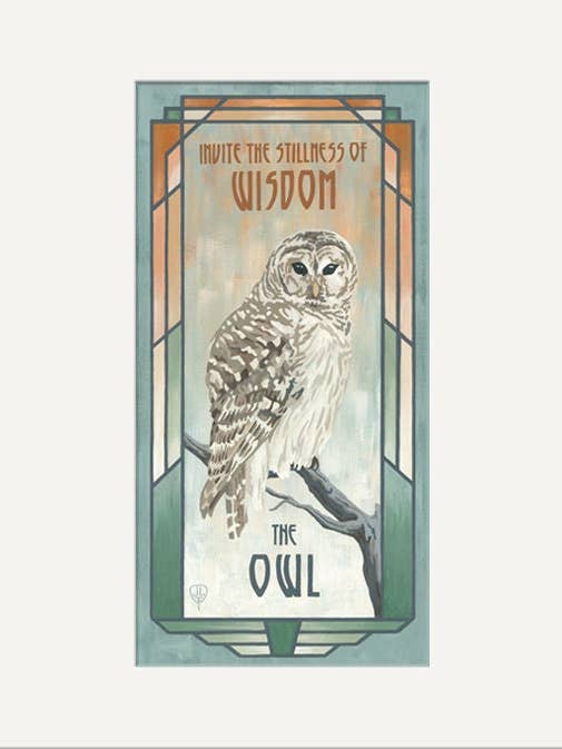 Art Deco Owl for wholesale by The Bungalow Craft