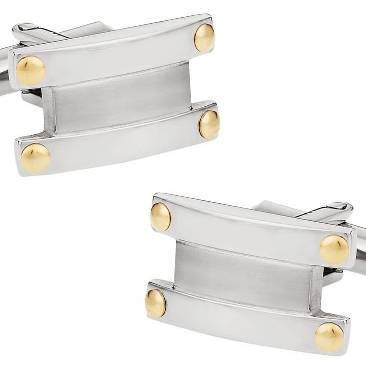 Cuff-Daddy – Engroshandel Manchetknapper/skjorte - Herre – Manchetter-Daddy manchetter med guld accenter