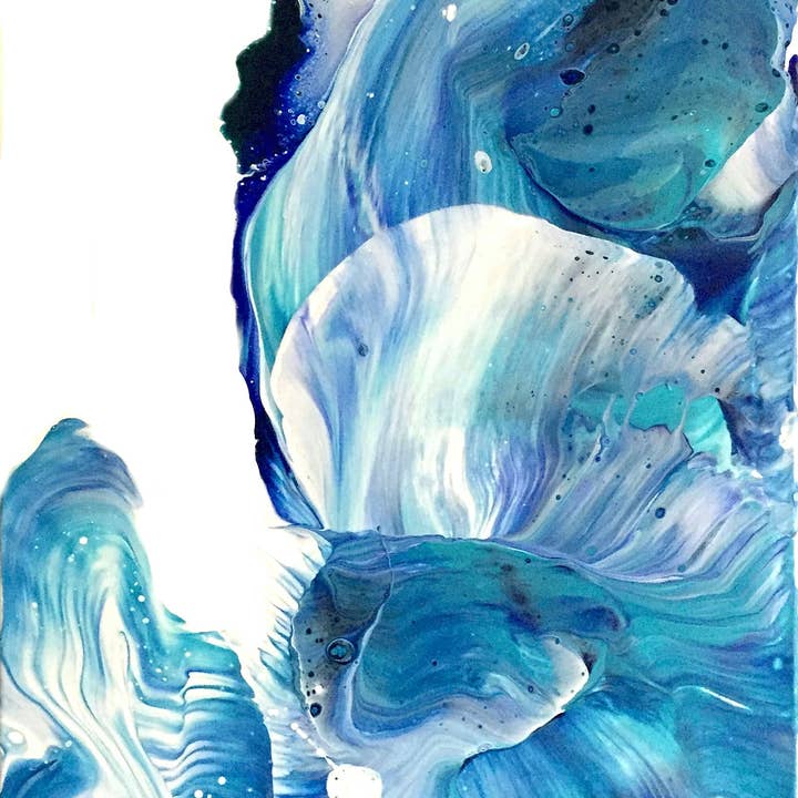 Rebecca Swan Art + Design - Wholesale Art Print - Blue Wave