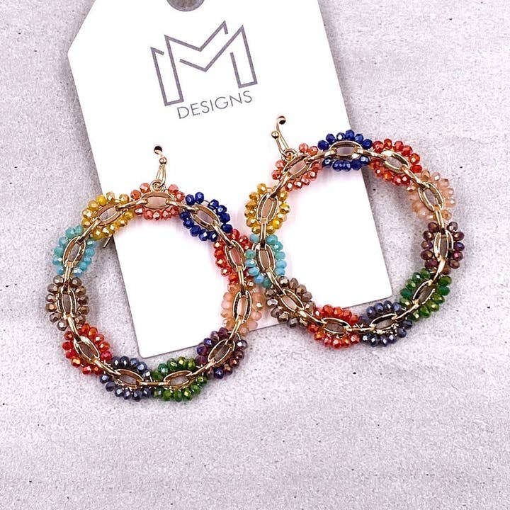 Chaney Øreringe - Multi for engroshandel hos MM Designs