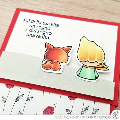 Impronte D'Autore – wholesale Gummistämpel/dekorativ stämpel – The Little Prince genomskinliga polymerstämplar7