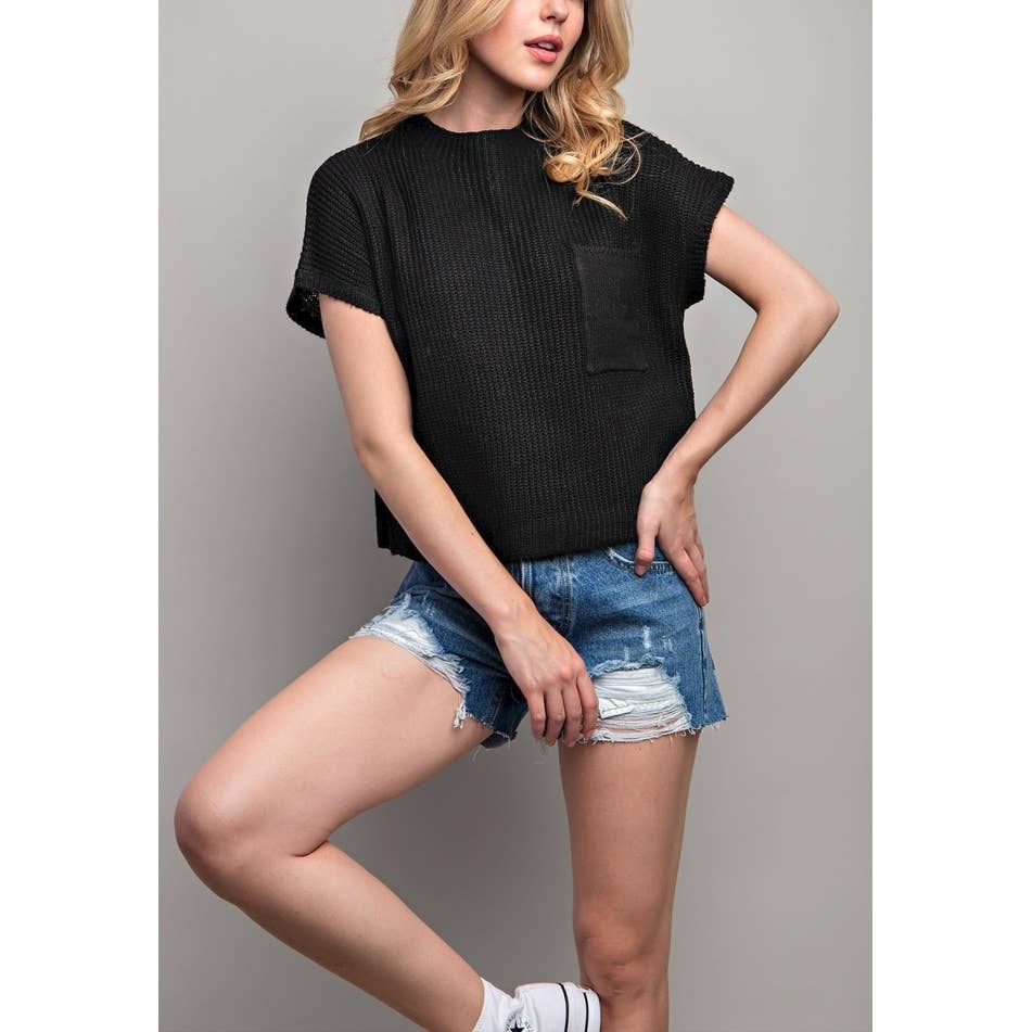 Coloring You - Wholesale Knit Sweater - Women's - FSG-TP8847-8 DROP SHOULDER RIB-KNIT SWEATER TOP1