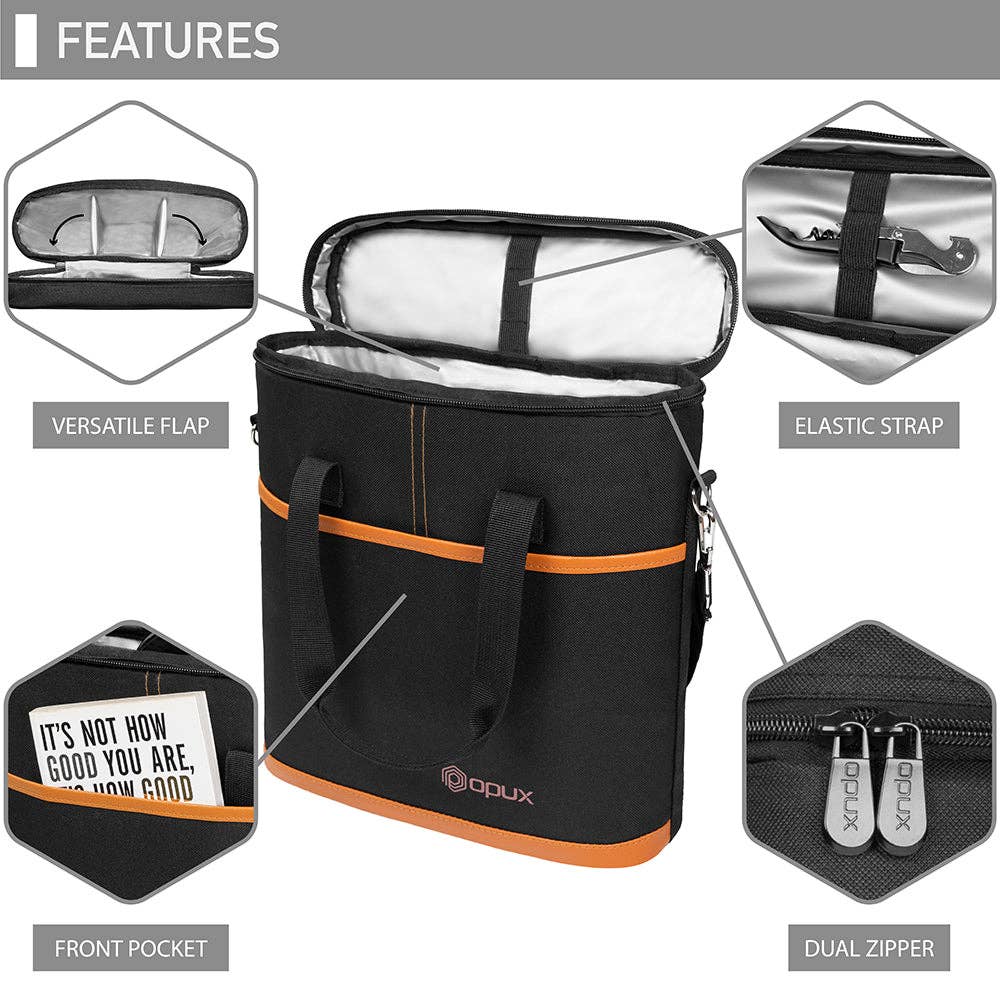 OPUX - Wholesale Wine Tote - 3 Bottle Wine Carrier Bag41