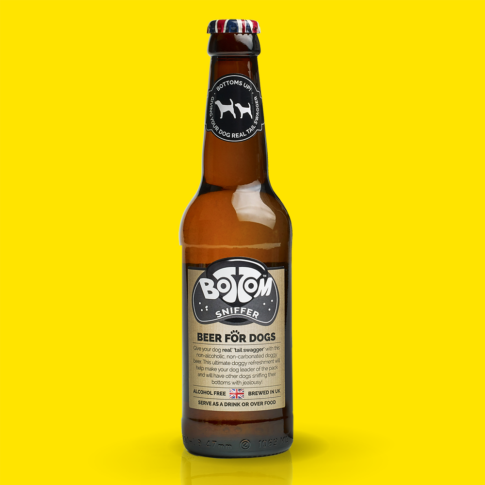 WOOF&BREW LTD – wholesale Godis - Hund – Woof&Brew Bottom Sniffer 'Beer' för hundar Duopaketui om 67