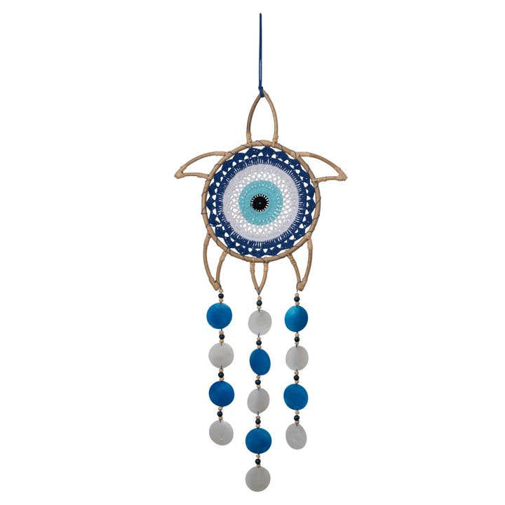 Benjamin International - Wholesale Dream Catcher - EVIL EYE TURTLE DREAM CATCHER