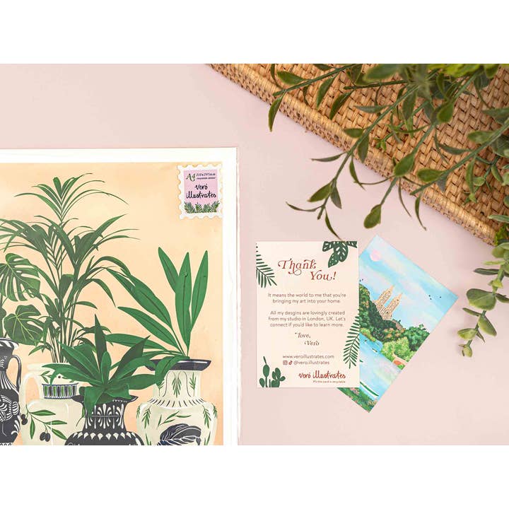 Vero Illustrates Art Prints and Greeting Cards – wholesale Art print – Amalfi Lemons Fruit Market Art Print | Italian Food Decor2