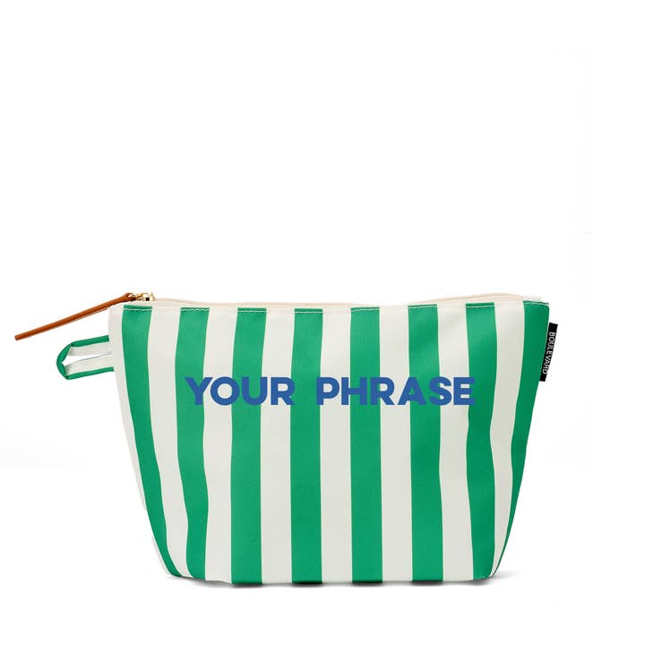 "Cabana" Pouch Medium (Personalizable) for wholesale by Boulevard