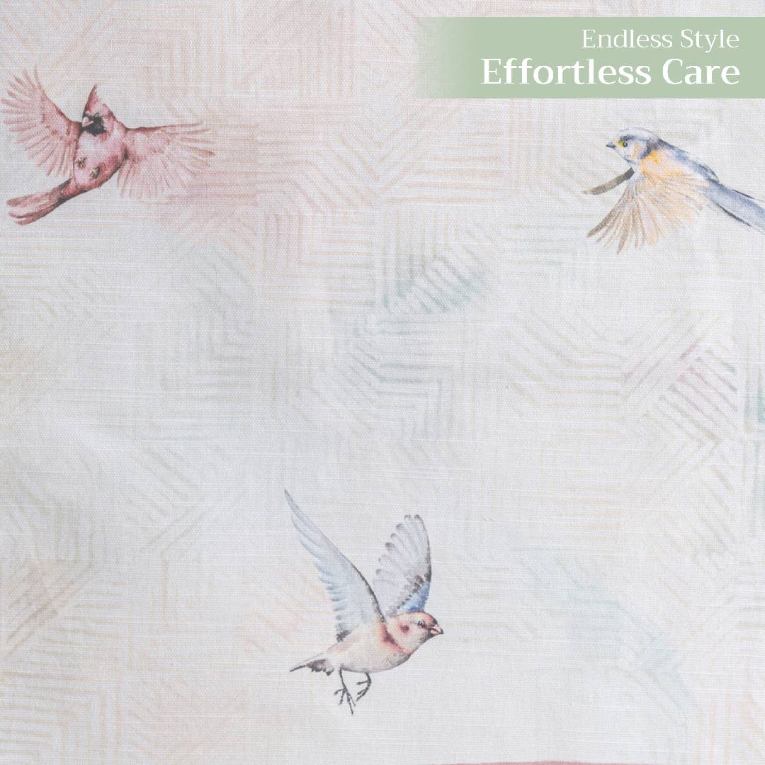 Maison d'Hermine - Design in Every Thread - Wholesale Table Runner - Table Runner 100% Cotton - Double Layer - Flying Birds4