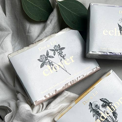 Dot & Lil - Wholesale Bar Soap - Clover Soap WILD FLOWER COLLECTION1