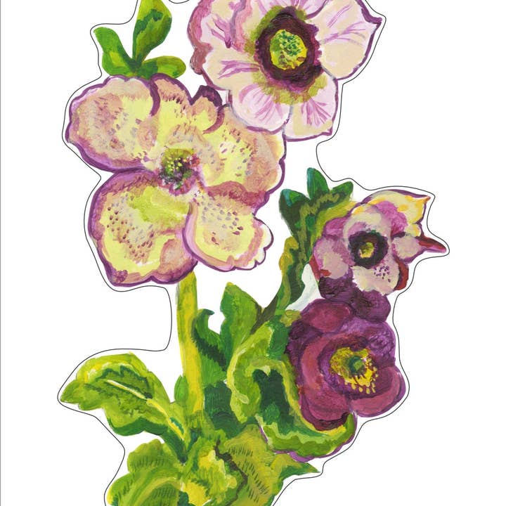 Hellebore Flower | 0.25in. Acrylic Floral for wholesale by Kimberly Hodges