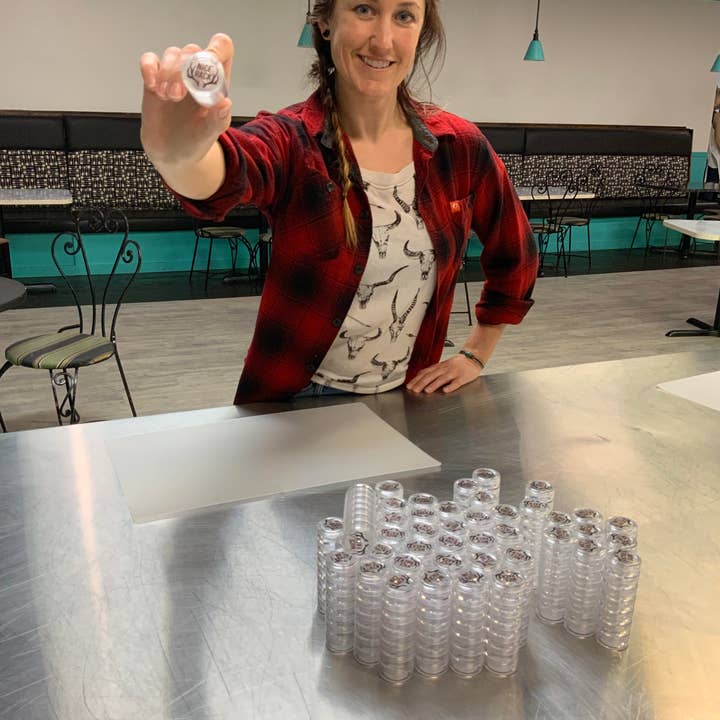 WILD ATOMS - Wholesale Dried Spice Mix - NICE RACK Mini Camp Spice Gift Set Organic Spices Reusable 6