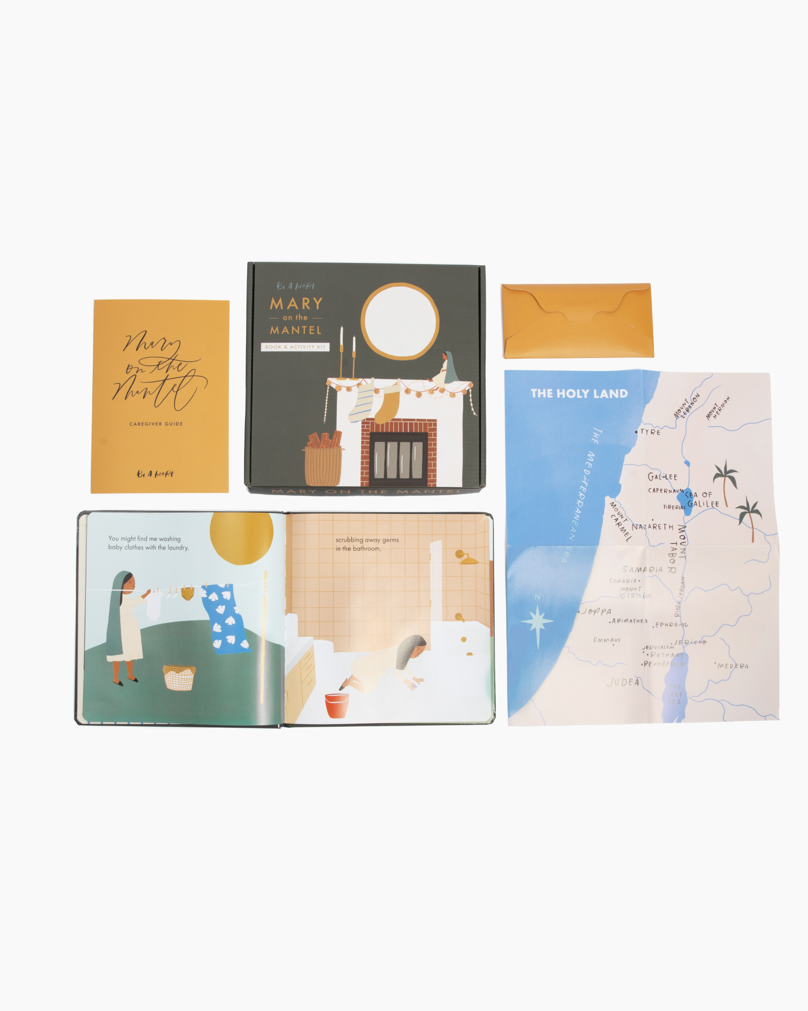 Be A Heart - Wholesale Early Reader Book (6-8) - Mary on the Mantel® Book & Activity Kit1