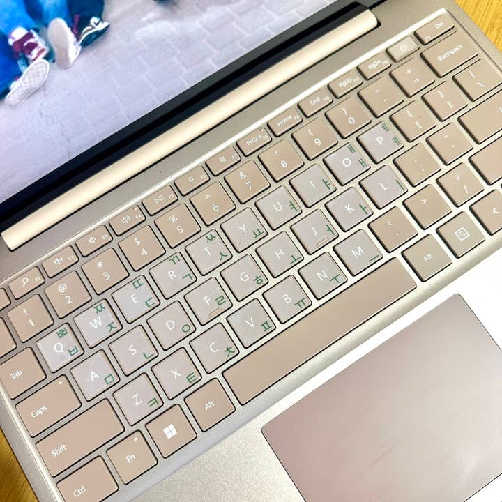 Gennemsigtige koreanske/Hangul bogstavtastaturklistermærker LÆS VENLIGST for engroshandel hos aenoviz