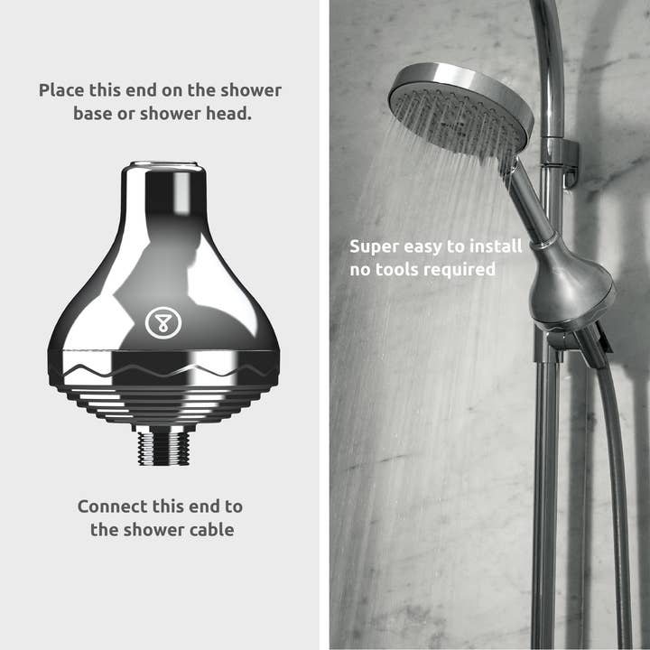 TAPP Water - Wholesale Water Filter - ShowerPro Starterpack Chrome1