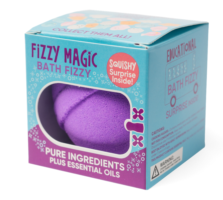 Purposeful Bliss - Fizzy Magic - Wholesale Bath Bomb/Fizz - Bath Bombs, Sparkly Squishy Surprises Inside, Display4
