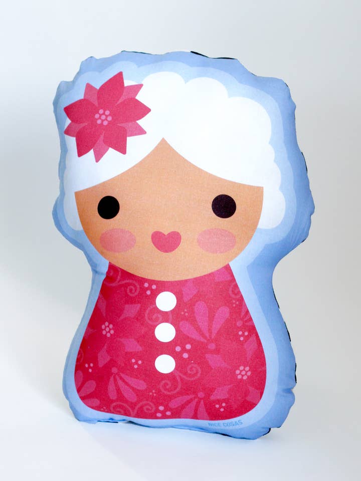 Nice Cosas - Besties Club Senora Claus Dukke Pude for engroshandel hos Nice Cosas