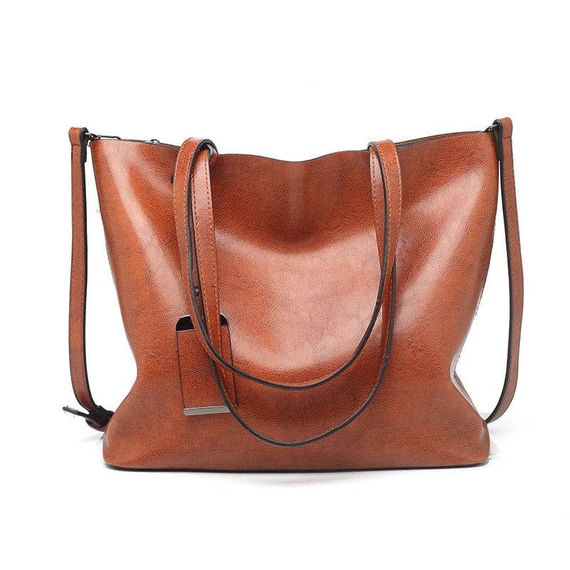 UZ Wholesale Store - Wholesale Shoulder Bag - Women's - Vintage Oil Leather Single Shoulder Handbag2