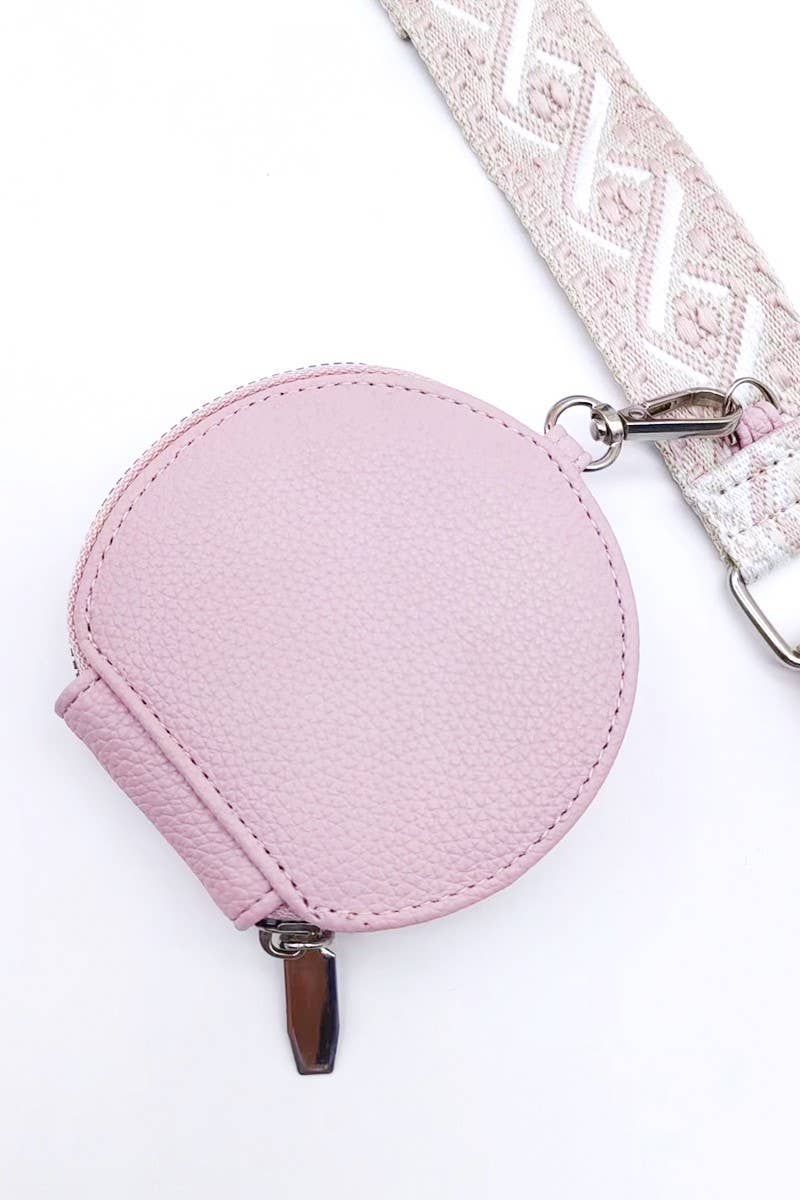 42POPS – wholesale Axelväska - Dam – Veganläder Vävd Korsväska Axelremsväska8